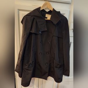 Women's Michael Kors Hooded Trench Coat